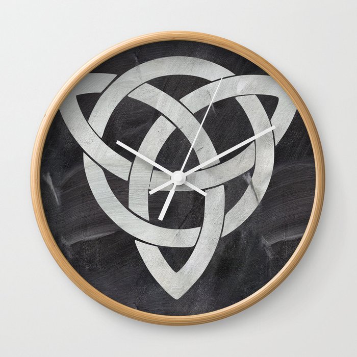 Celtic Knot Wall Clock By Ummuhanuslu Society6
