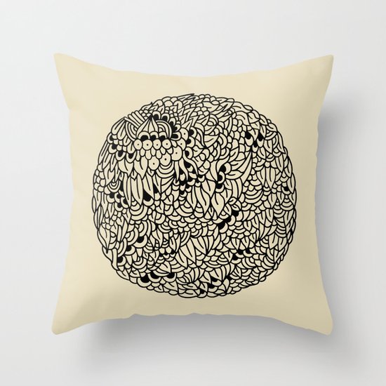 Mandala Throw Pillow
