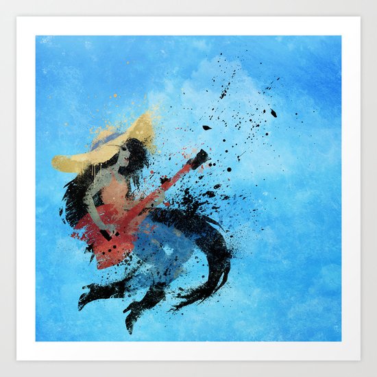 Sweet Licks Art Print