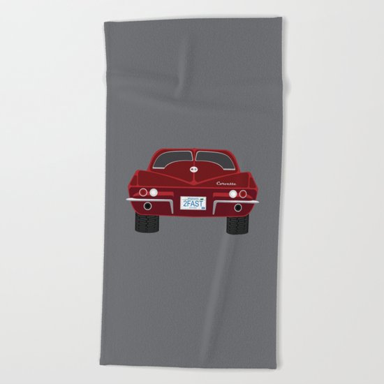 The Emoji-fication of His Purple Majesty: 2FAST Beach Towel