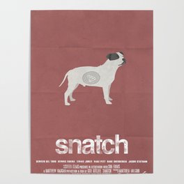 "Snatch" Minimal Poster Poster