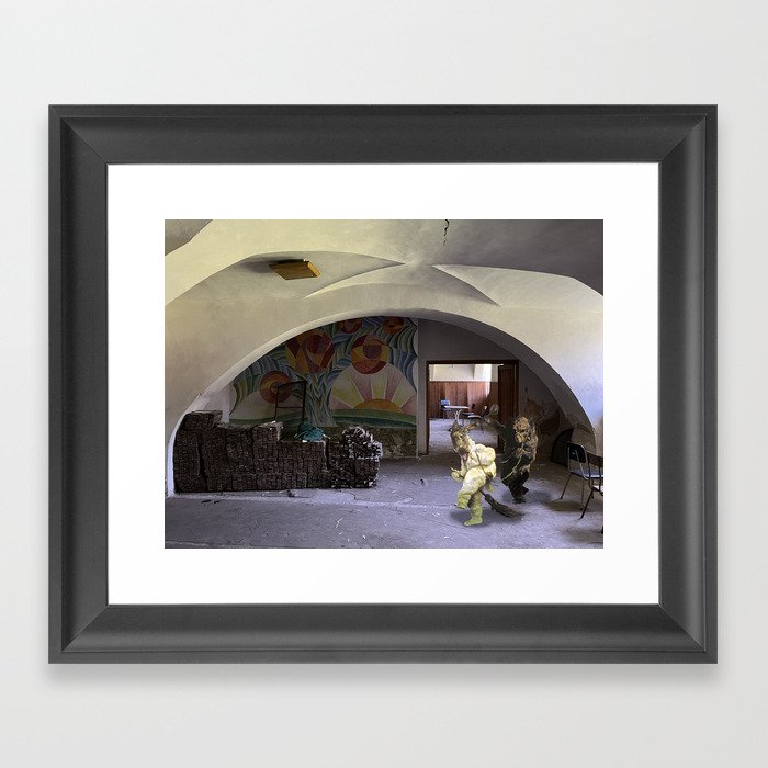 Janitors Framed Art Print