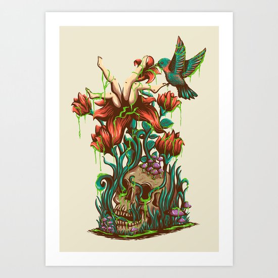 flower Art Print