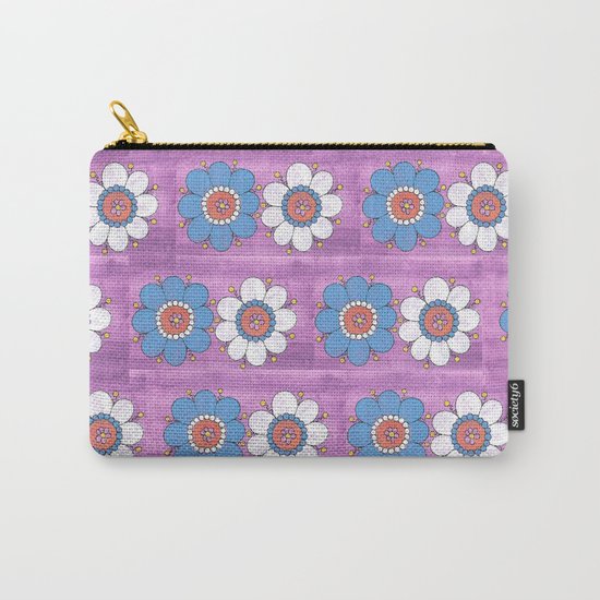 Flowers Carry-All Pouch