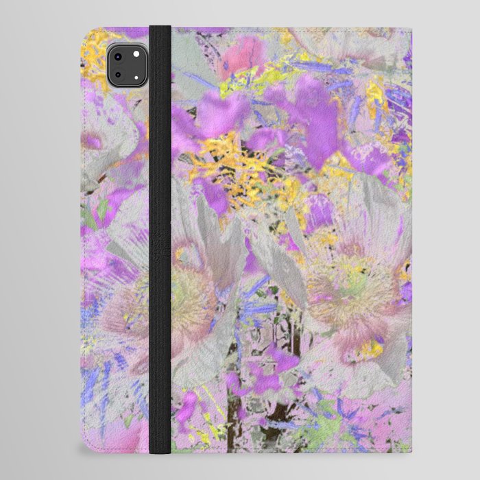 Flower Drip - Pink iPad Folio Case