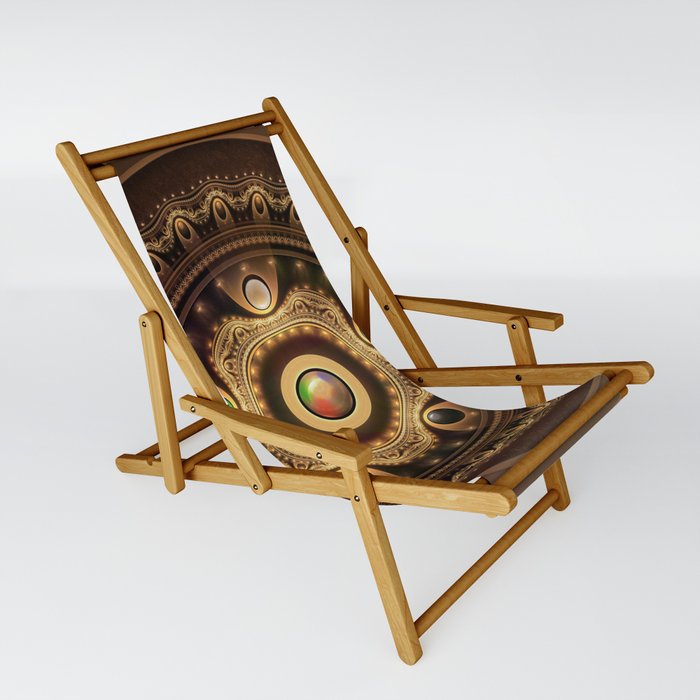 The Five Fractal Jeweled Elements of Qi Gong Sling Chair by