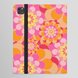 Floral Abstract Pattern Design iPad Folio Case