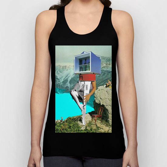 Experiment am Berg 6 Unisex Tank Top