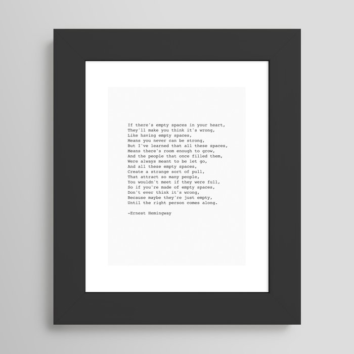 Framed Art Print