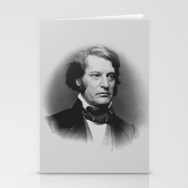Charles Sumner Portrait - 1859 Stationery Cards