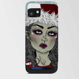 Christmas Zombie iPhone Card Case