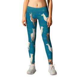 Peruvian Llamas Leggings