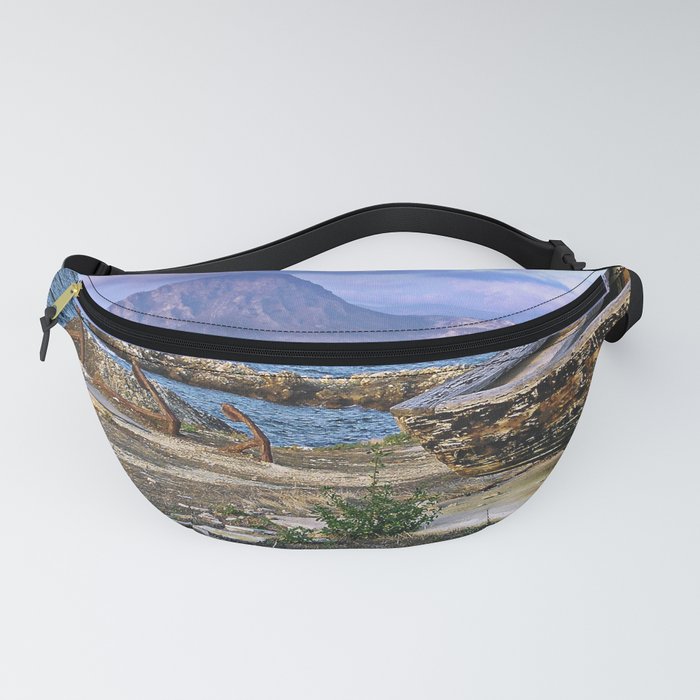 Old Port of Trapani on the Isle of Sicily Fanny Pack