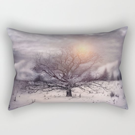 Lone Tree Love II Rectangular Pillow