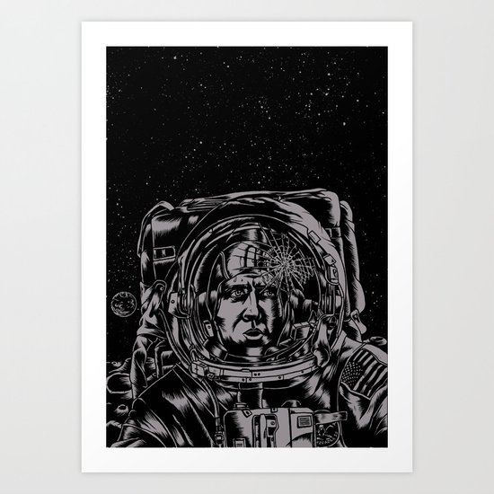 Crack! Art Print
