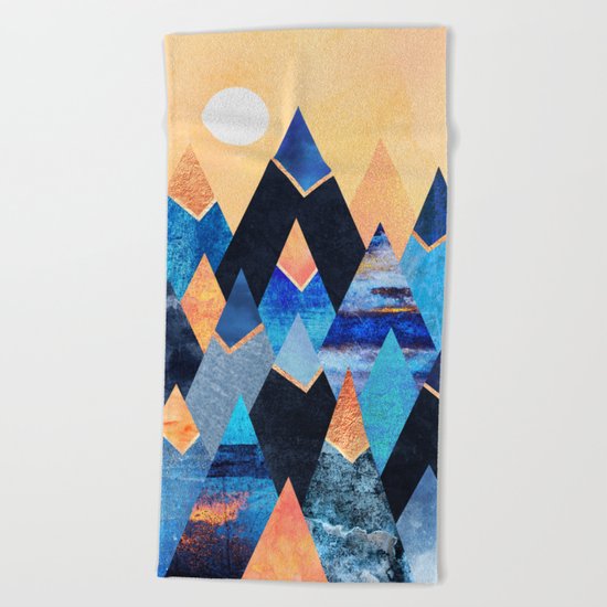 Blue Mountains Beach Towel