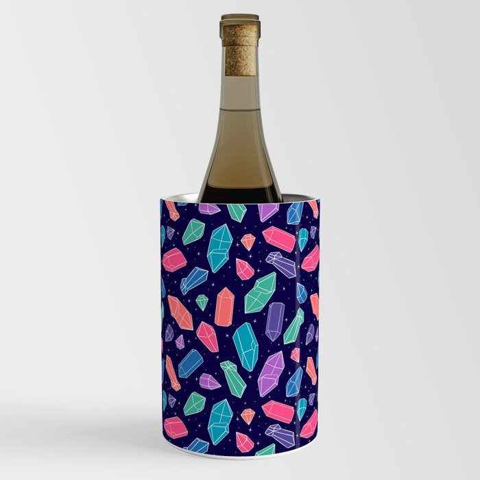 Multicoloured crystals Wine Chiller