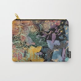 Pearly Queen Carry-All Pouch | Doodle, Colorful, Whimsical, Dreamy, Details, Bold, Abstract, Magical, Painting, Magic 