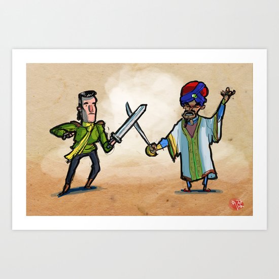 Use Verb on Noun #27: King's Quest VI Art Print