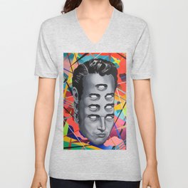 The Eyes Have It V Neck T Shirt