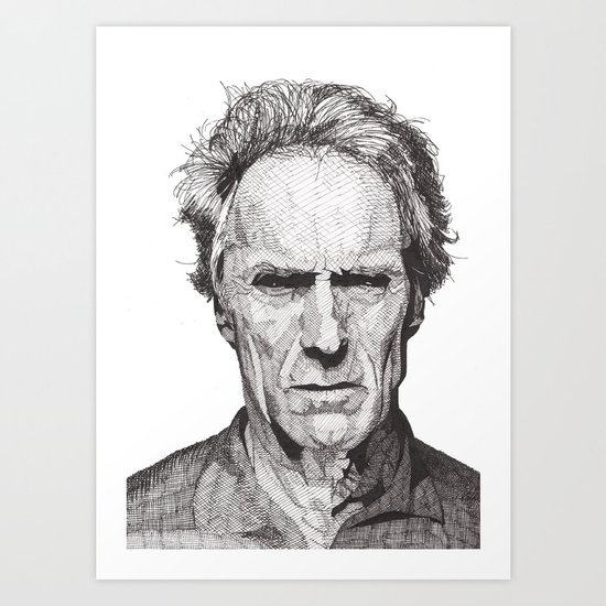 Clint Art Print