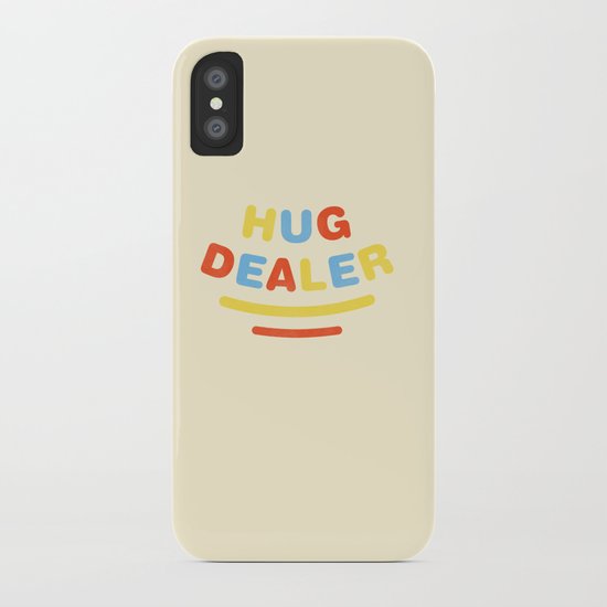Hug Dealer iPhone Case