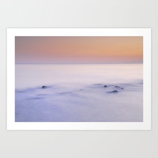 Dreaming between the islands Art Print