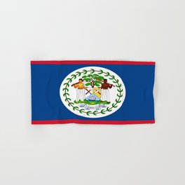 flag of belize-Belice, Belizean,Belize City,beliceno,Belmopan Hand & Bath Towel