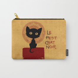 Le Petit Chat Noir Carry-All Pouch | Pop Art, Illustration 