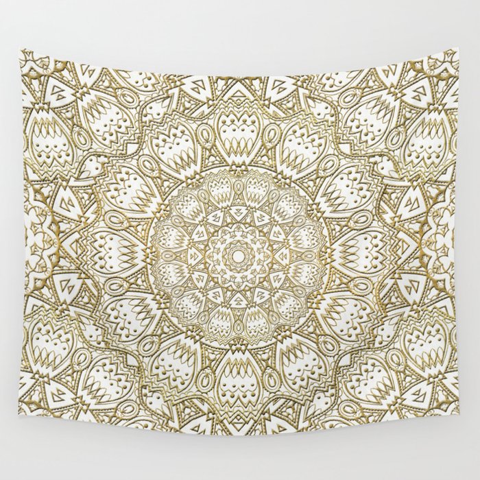 Cream shop colored tapestry