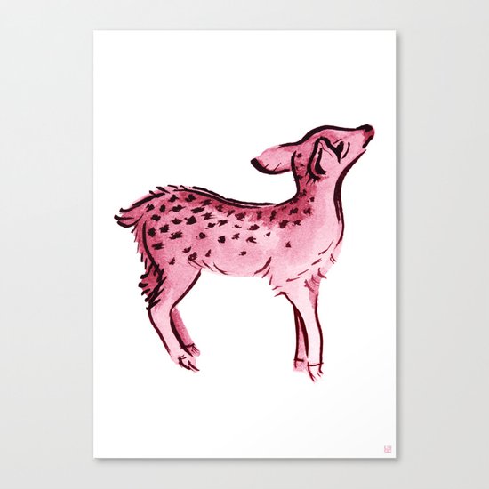 Fawn Canvas Print