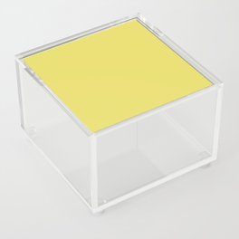 Yellow-Green Lady's Mantle Acrylic Box