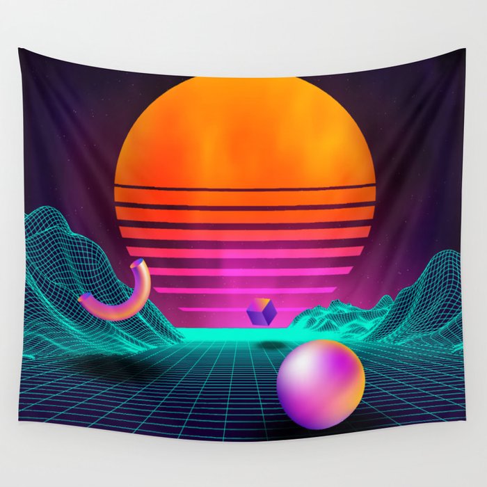 Neon tapestry discount