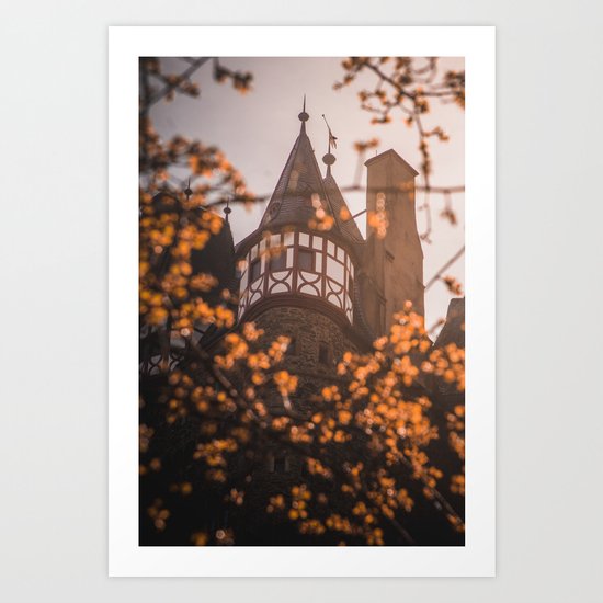 Castle in the Forest Art Print
