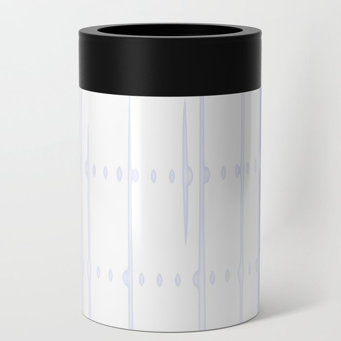 Very Peri White Stripes  Can Cooler