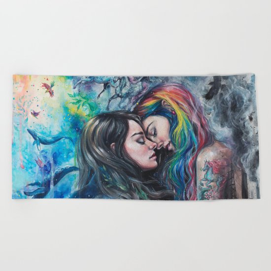 Colorful Me Beach Towel