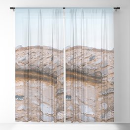 Greek Church Detail Sheer Curtain