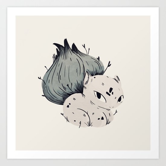 Plant Dude Art Print