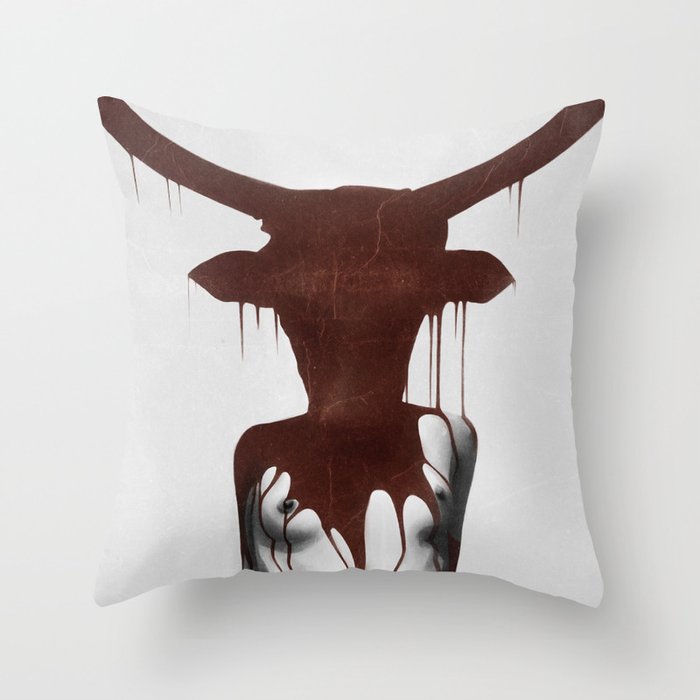 Taurus Throw Pillow