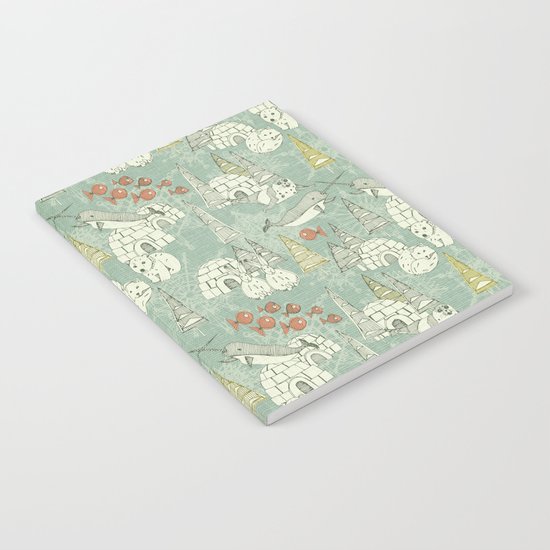 arctic retro Notebook