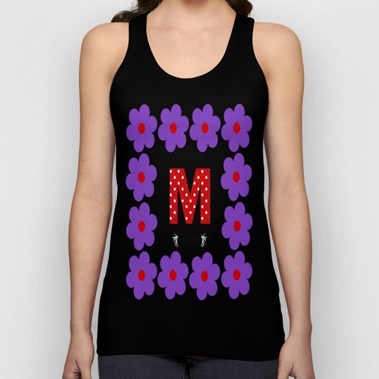M = Mum Unisex Tank Top