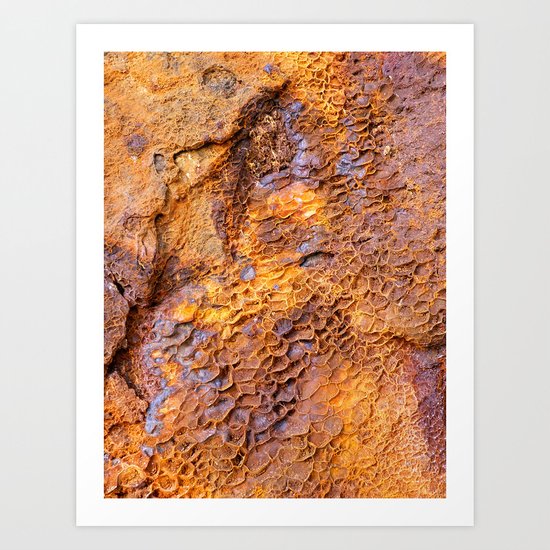 Australian Boat Texture #1 Art Print
