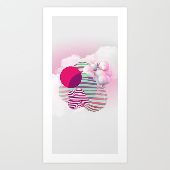 Color Squash Art Print