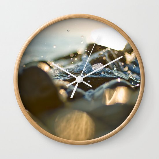 Glittering, shimmering ... Wall Clock