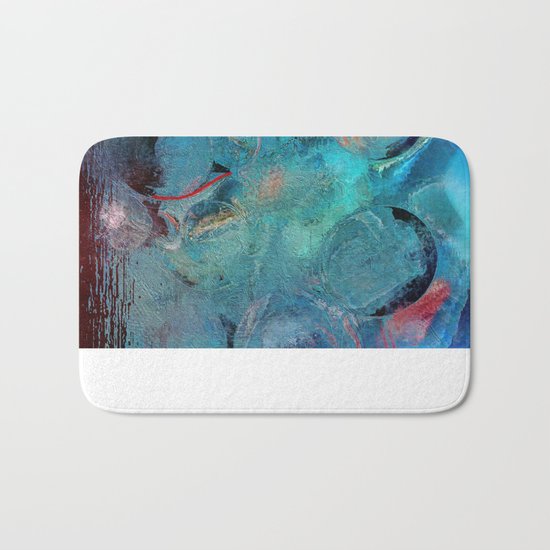 Dinnerparty abstract Bath Mat