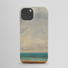 Calm Sea, 1866 by Gustave Courbet iPhone Case
