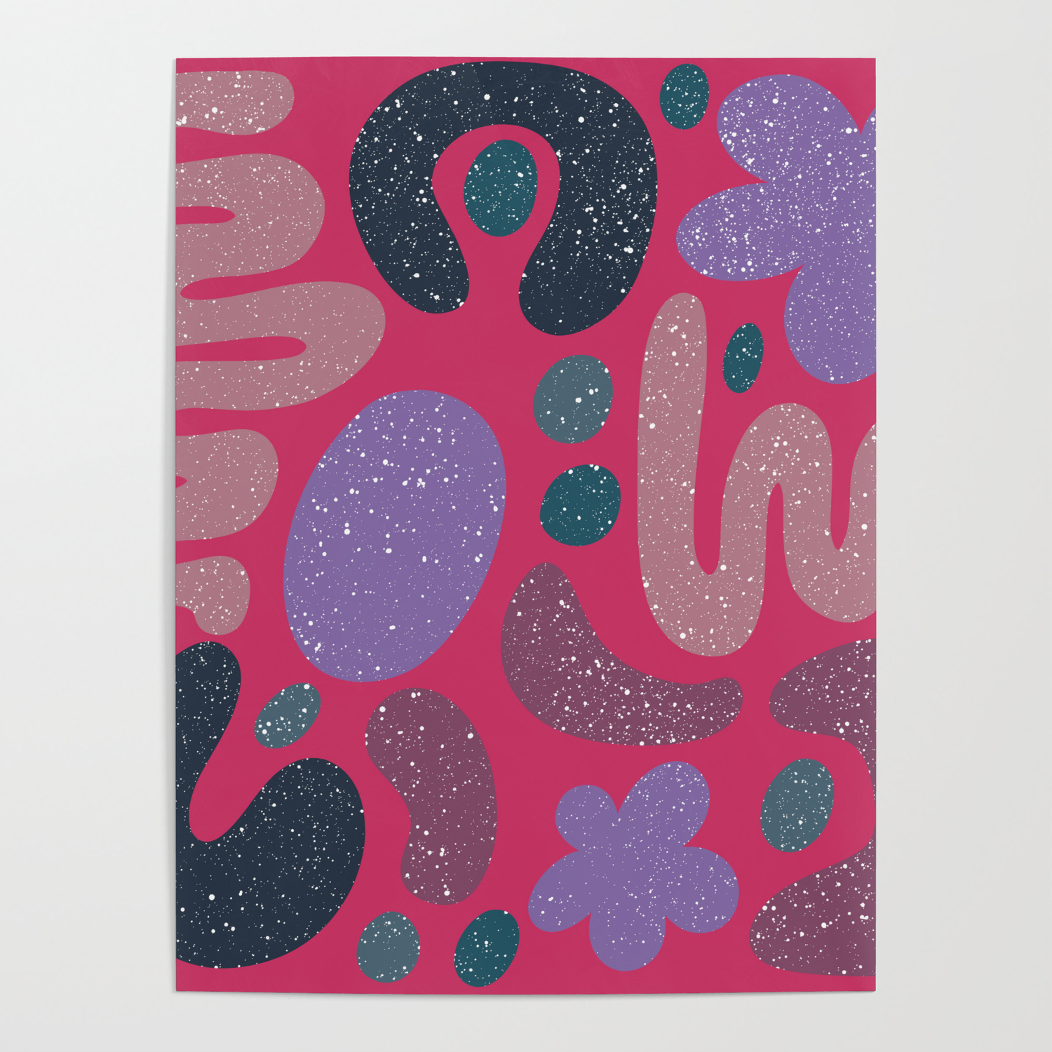 Crazy For You Hot Pink Poster By Homewithlola Society6