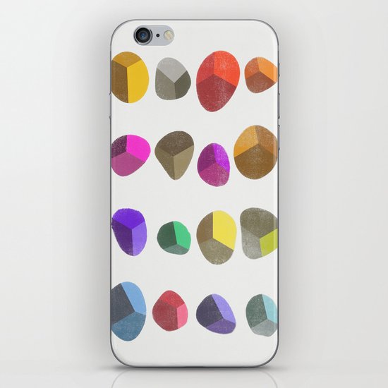 Painted Pebbles 2 iPhone & iPod Skin