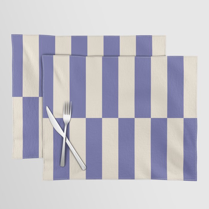 Strippy - Very Peri Placemat