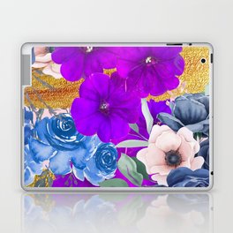 Flower Collage Abstract  Laptop Skin